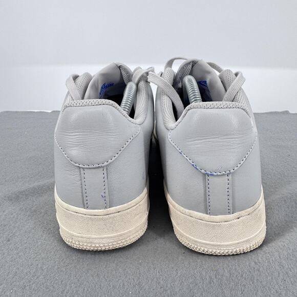 Nike Air Force 1 Jewel Home Away Grey CK4392-002 Mens 9.5 Red‎ Swoosh